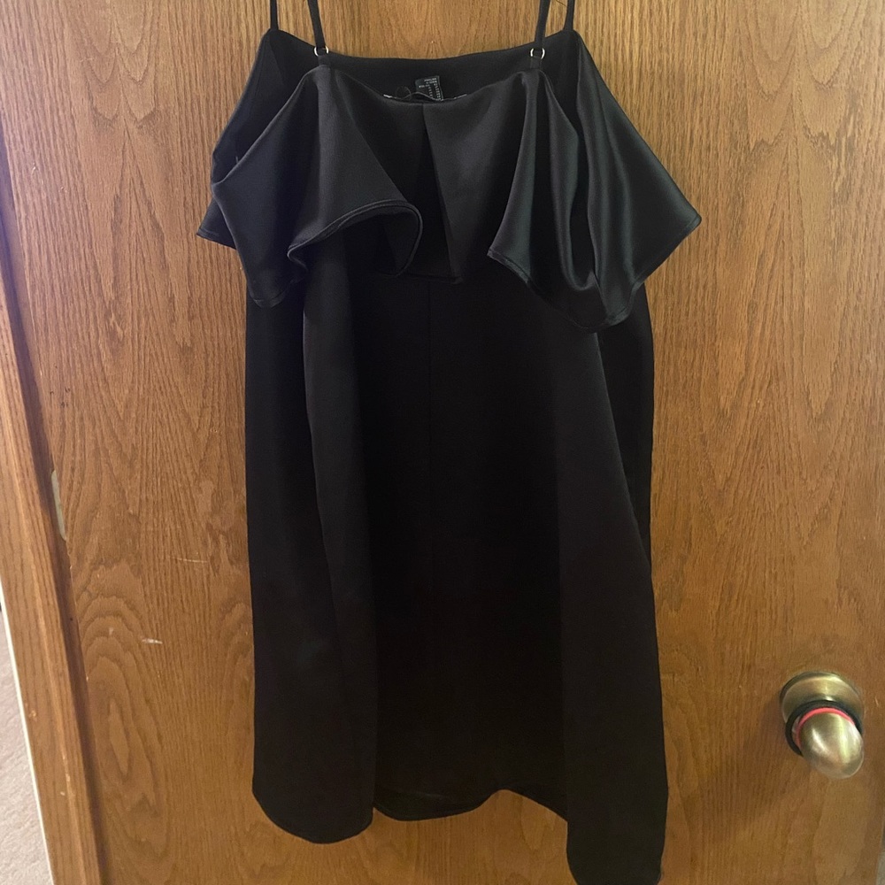 Short black dress